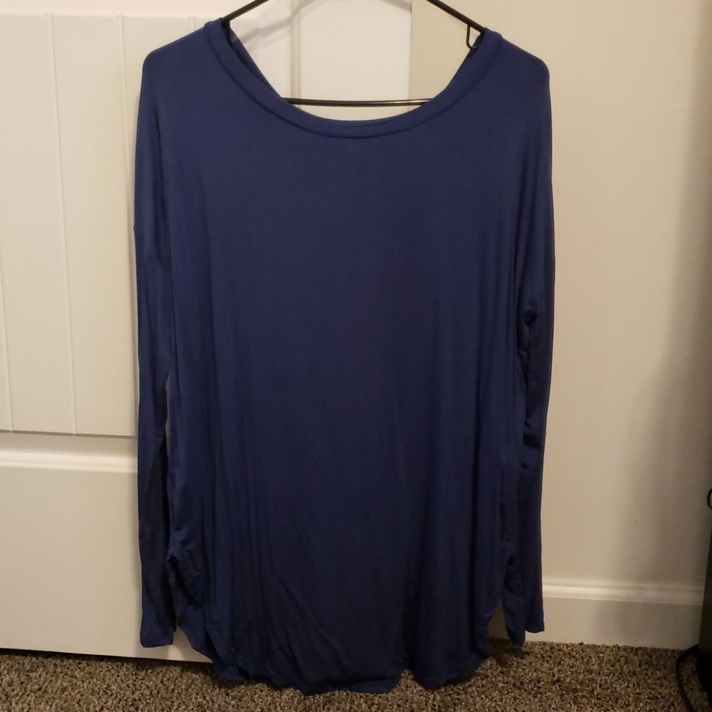 Oversized Simple Top